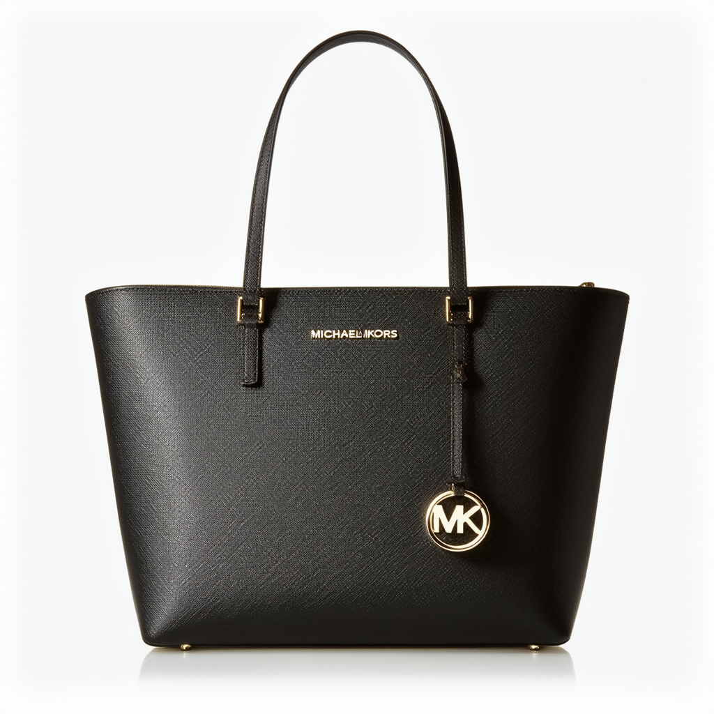 MICHAEL Michael Kors Jet Set Travel Saffiano Leather Top-Zip Tote