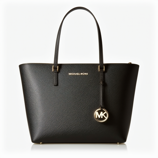 MICHAEL Michael Kors Jet Set Travel Saffiano Leather Top-Zip Tote