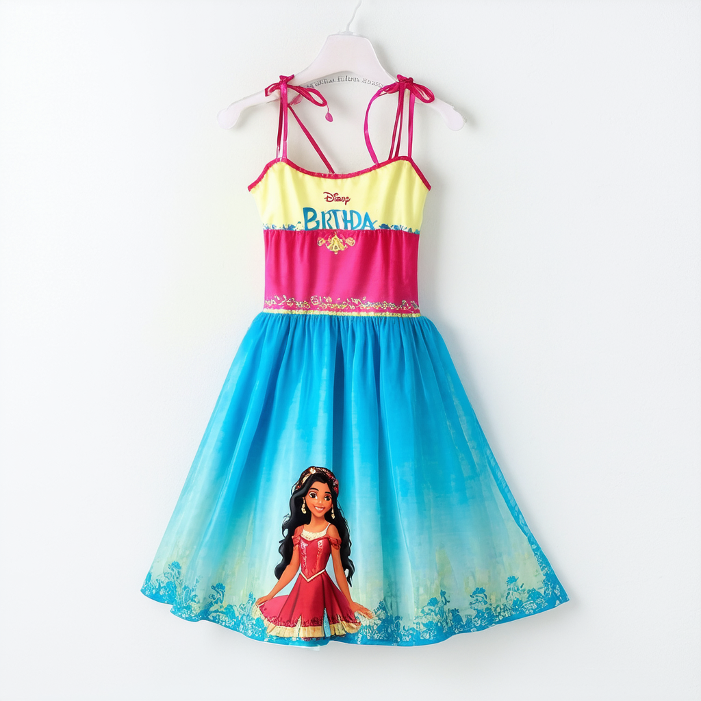 Disney Little Girls' Elena of Avalor Birthday Dress