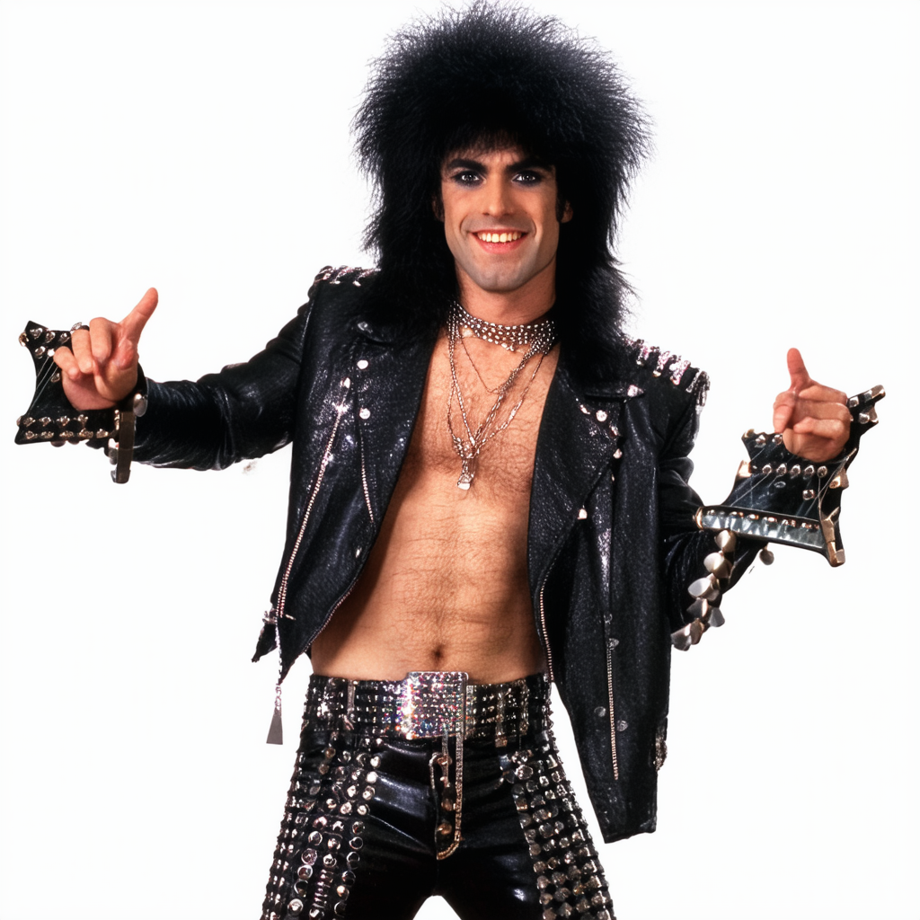 Rubie's 80'S Rocker Hair Band Singer Costume Adult