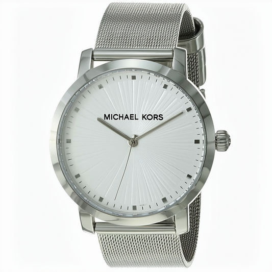 Michael Kors Women's MK3837 Portia Analog Display Analog Quartz Silver Watch