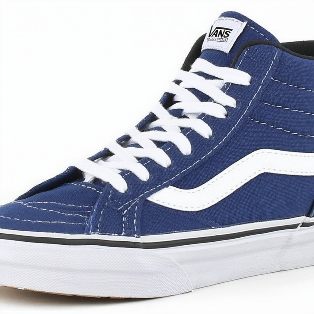 Vans Women's Trainers, Blue Blau Navy True White, 8 US