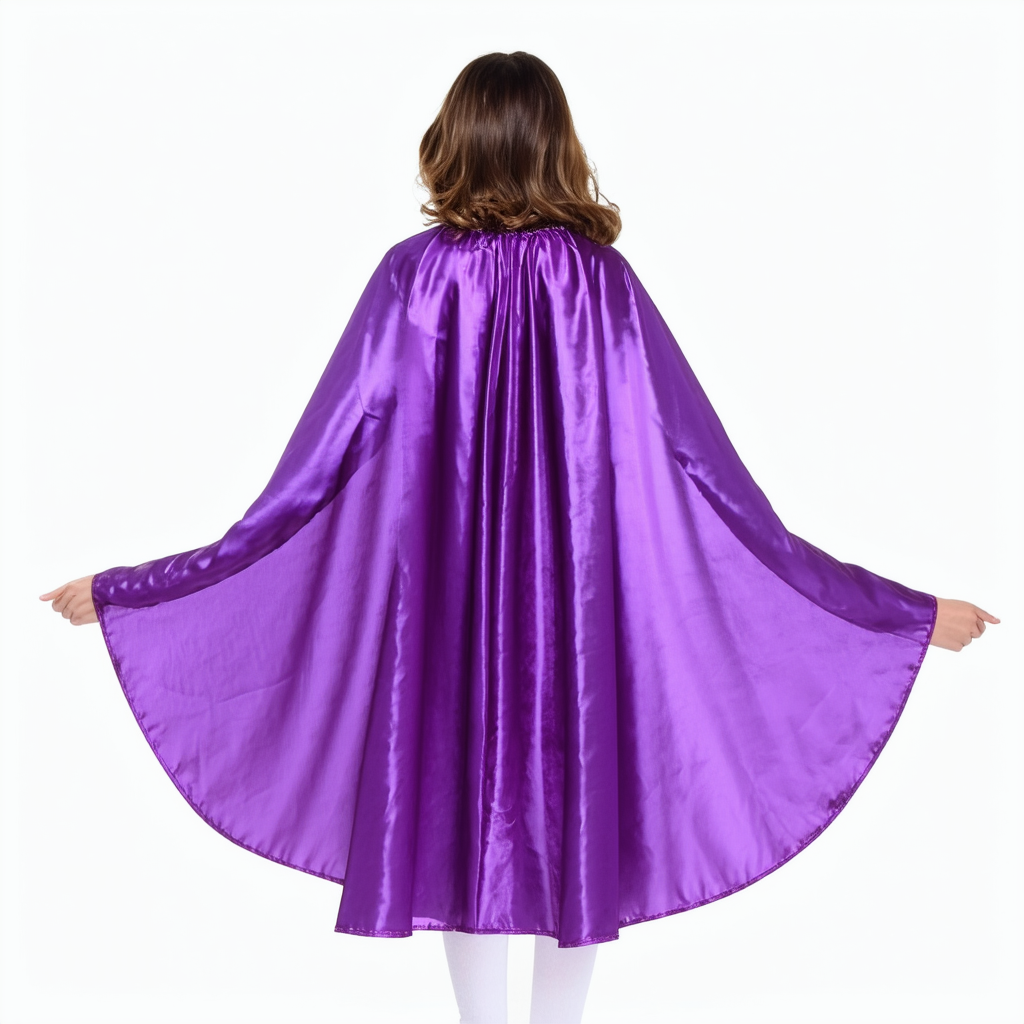 Rubie's Costume Taffeta 3/4 Length Cape Costume