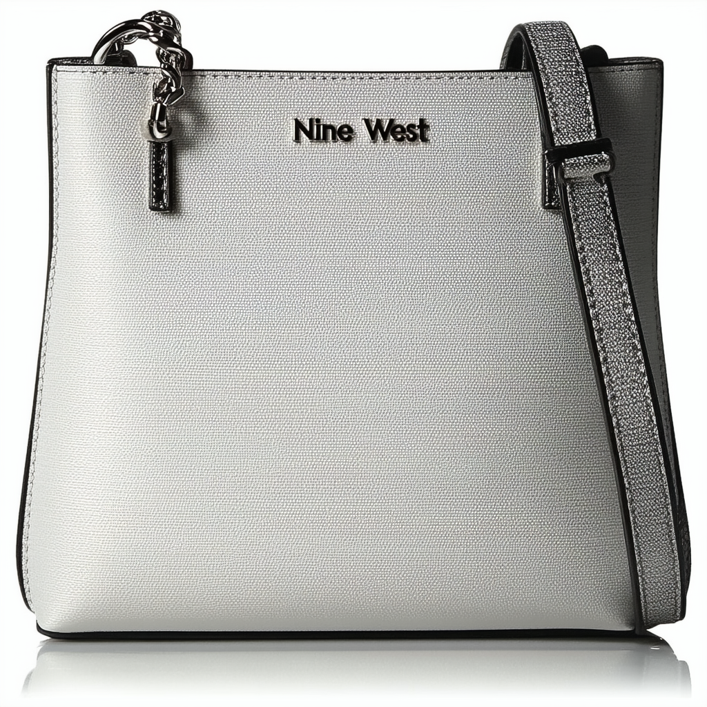 Nine West Mini 9's Sateen Tote Shoulder Bag