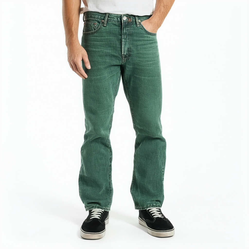 Levi's Men's 501-Original-Fit-Jeans, Ivy Green Garment Dye, 36W x 34L