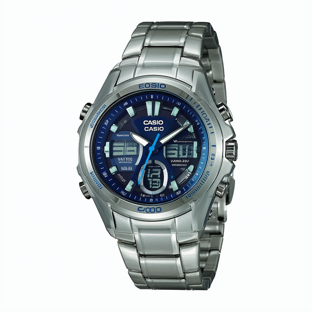 Casio Men's VA430DA-2A2V Waveceptor Watch