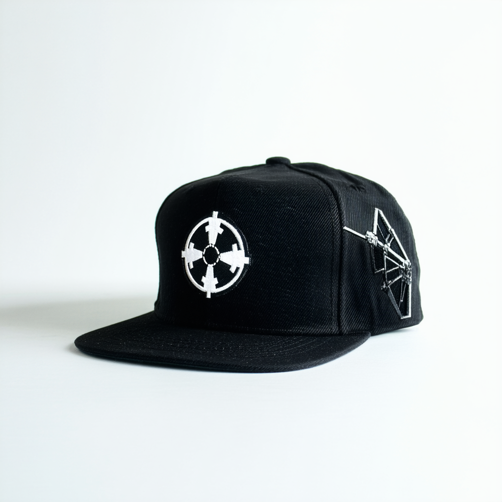 Star Wars Tie Fighter Snapback Hat Black