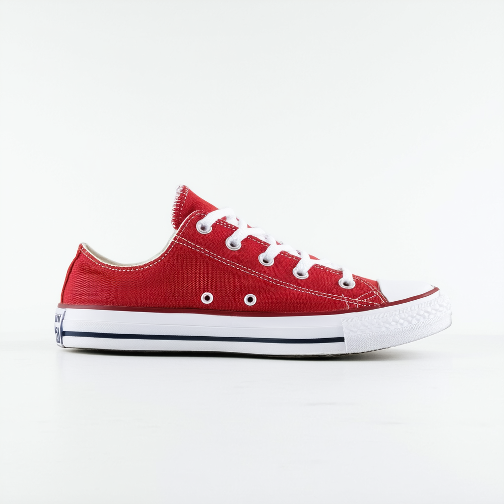 Converse Unisex Chuck Taylor All Star Low Top Red Sneakers - 10 Men 12 Women