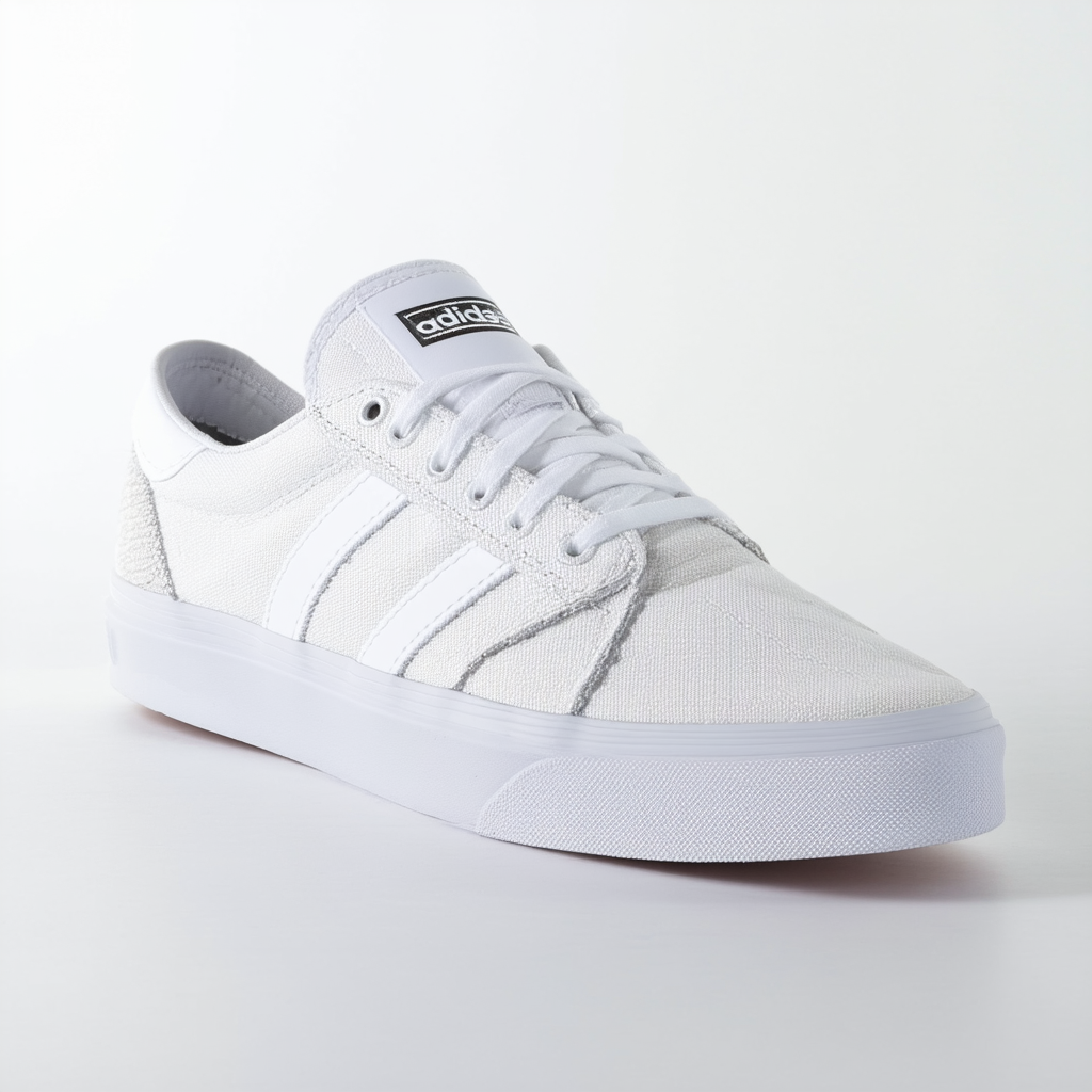 adidas Skateboarding Mens Adi-Ease White/White/Grey Sneaker 12 D (M)