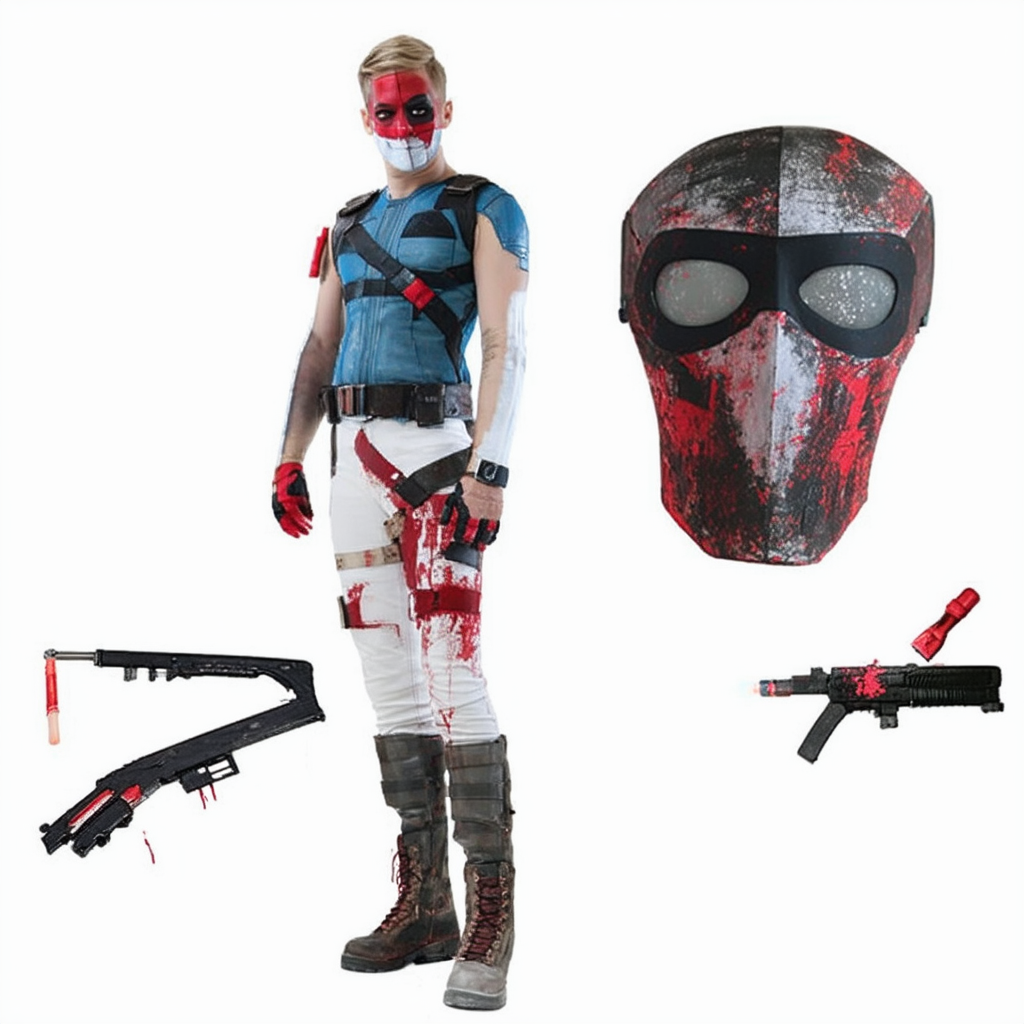 Rubie's Costume Co. Men's Suicide Squad Deadshot Teen Costume Kit