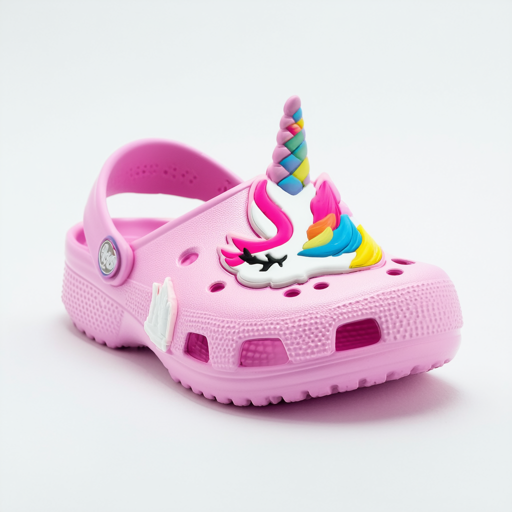 Crocs Kids' Fun Lab Unicorn Sandal | Water Shoes | Slip On Shoes for Kids
