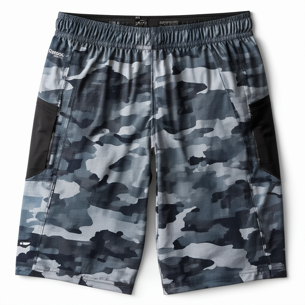 Reebok Men's One Series Camo Nasty 2-in-1 Shorts