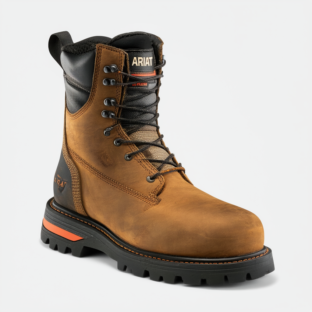 ARIAT Men's Rebar Wedge 6" Composite Toe Work Boot