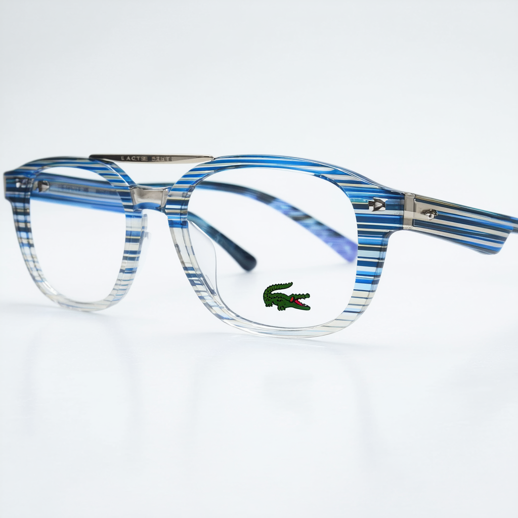 Eyeglasses LACOSTE L 2841 424 STRIPED BLUE