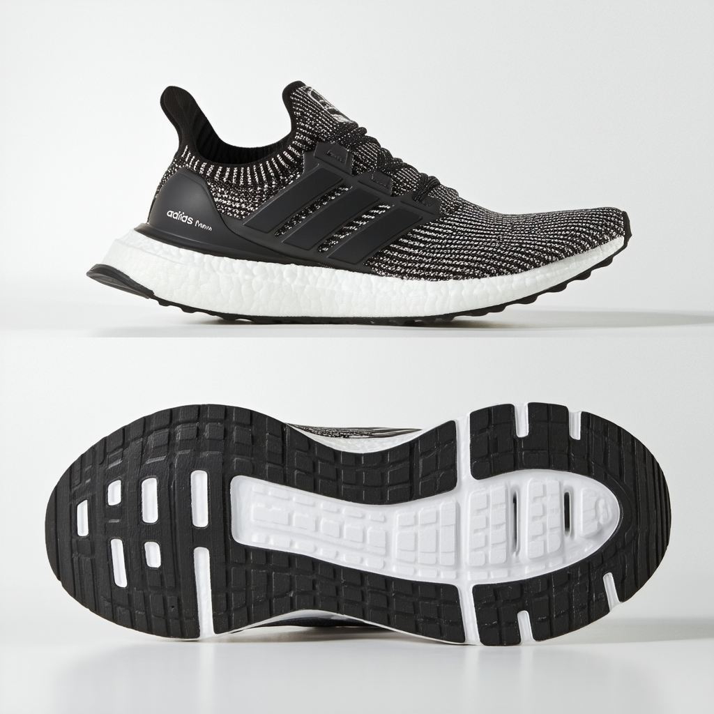 adidas Run ECR Running Shoes Black/Running White / G64671