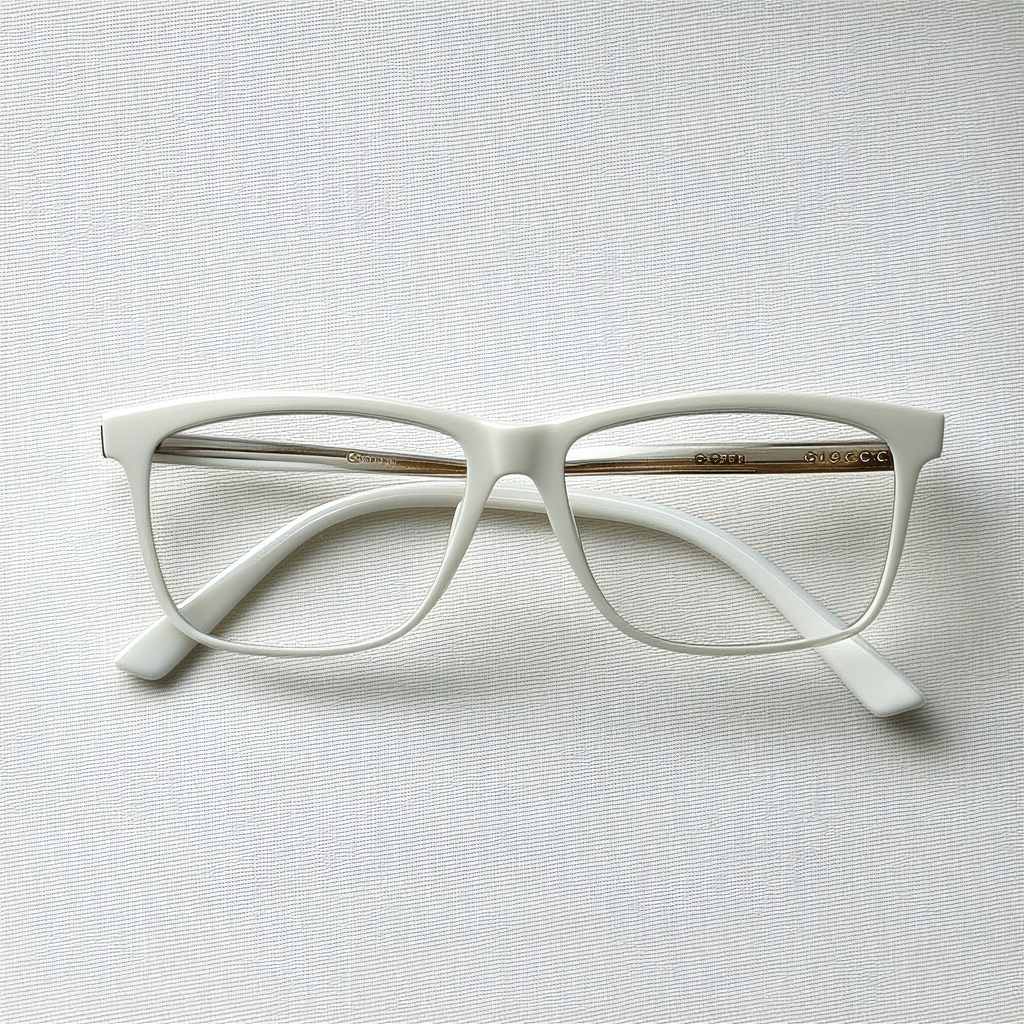 Gucci GG3557 Eyeglasses-0VK6 White-55mm