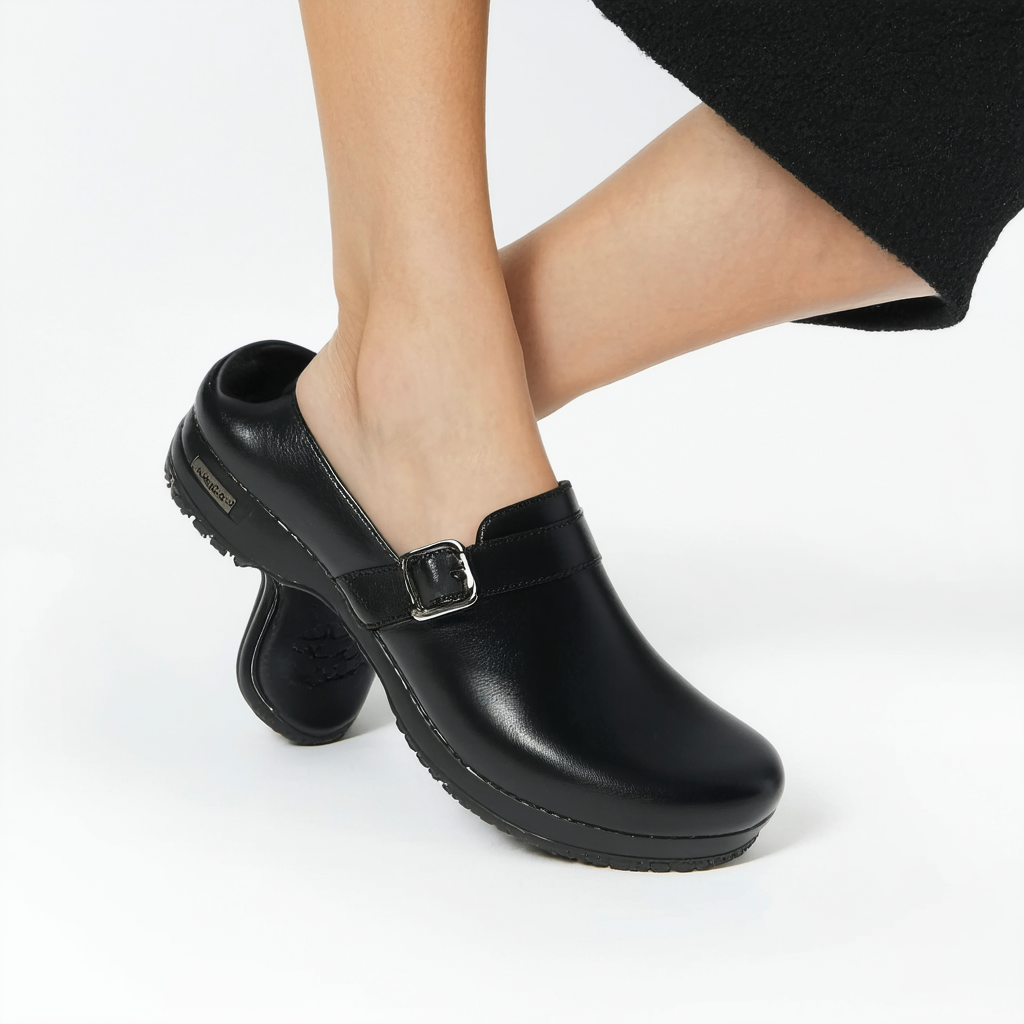 CLARKS Womens Sapphire Cameo Black