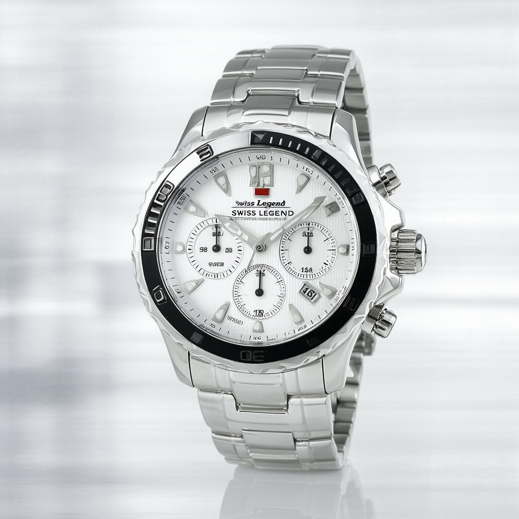 Swiss Legend Men's 21397-22S Classic Analog Display Swiss Quartz Silver Watch