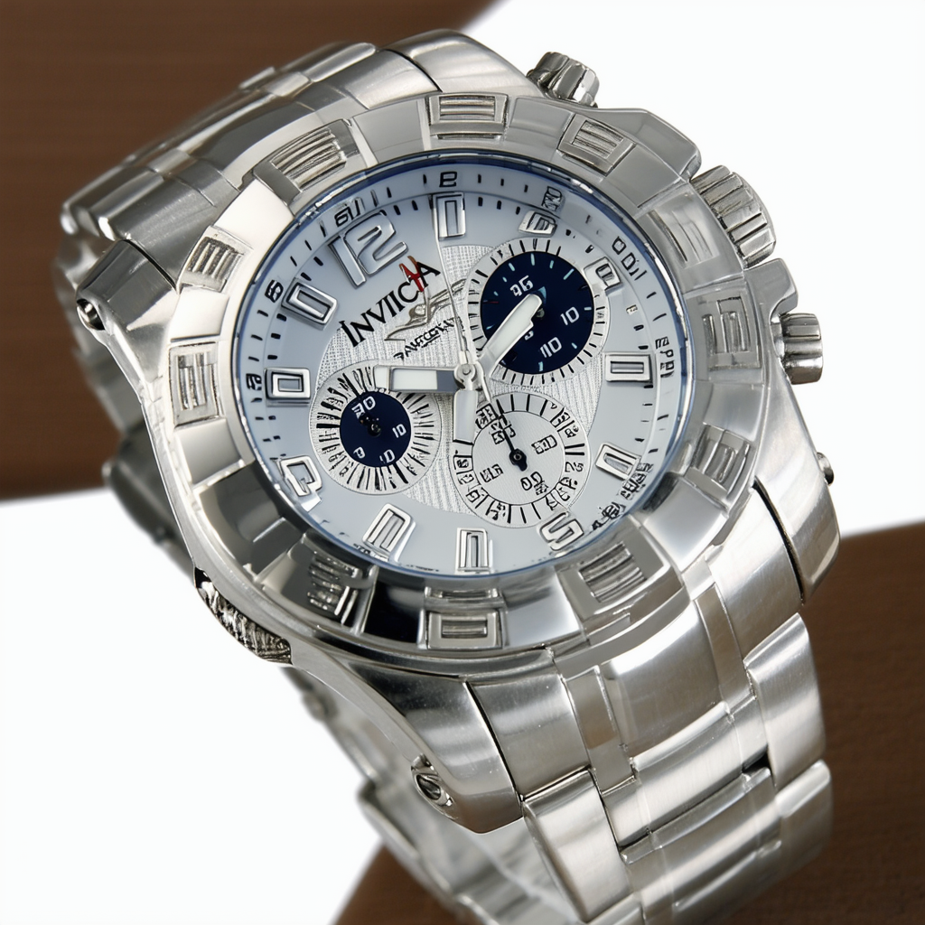 Invicta Men's 15310 Excursion Analog Display Swiss Quartz Silver Watch