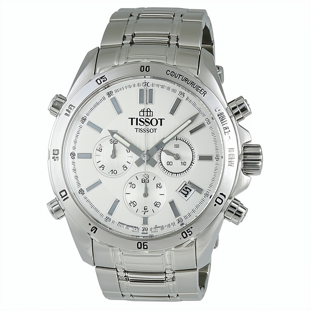 Tissot Men's T0354281103100 Couturier Analog Display Swiss Automatic Silver Watch
