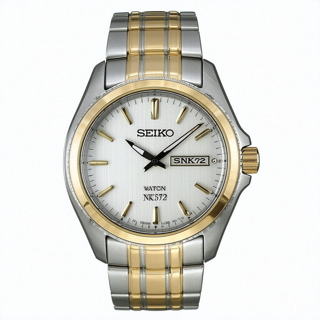 Seiko 5 SNK792 Men's Two Tone Self Winding Watch