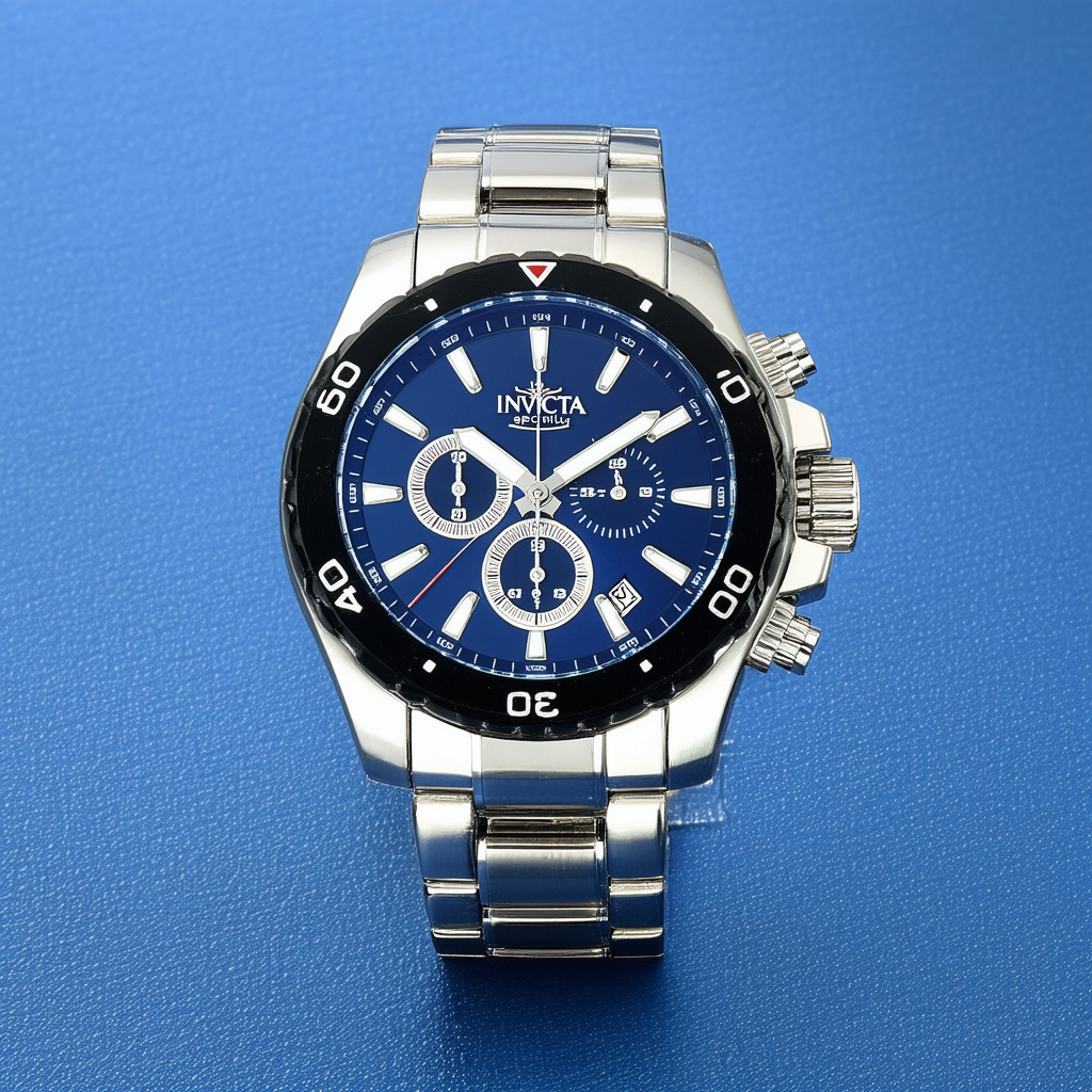 Invicta Specialty Men 48mm Stainless Steel Stainless Steel Blue dial Quartz, 30706