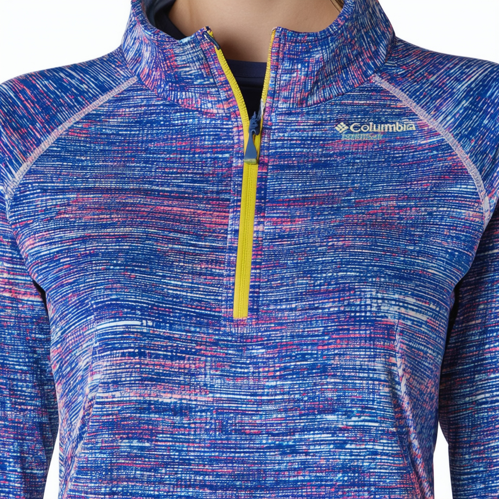 Columbia Sportswear Women's Trail Crush Printed Half-Zip Shirt