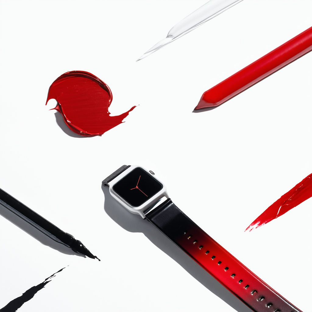 Swatch Rouge & Noir