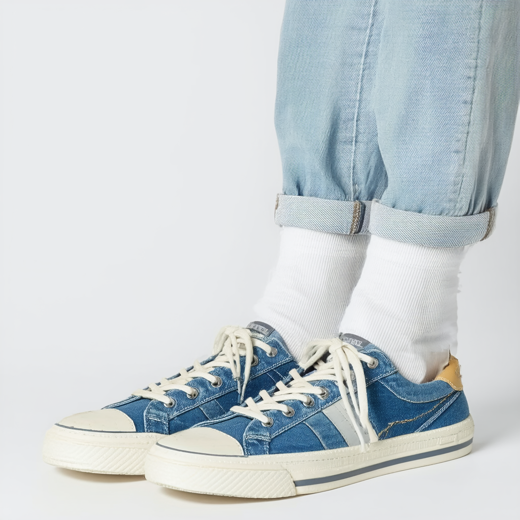 Diesel Men's S-Danny Lc Denim-Sneakers