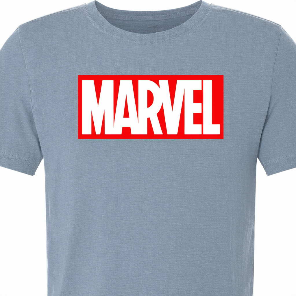 Marvel Men's Outer Logo Short Sleeve T-Shirt