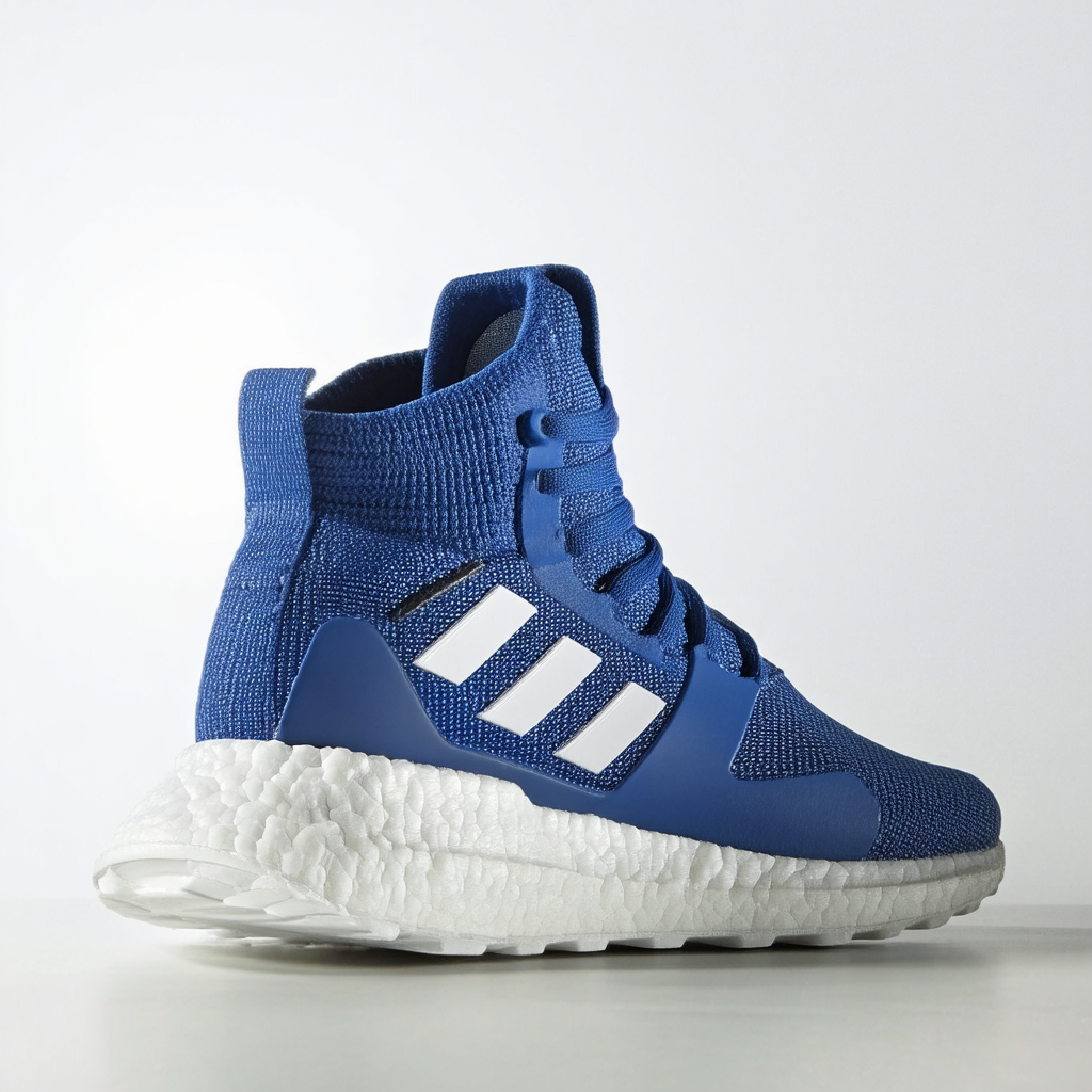 adidas Mens Ten Hi Sneakers Shoes Casual - Blue