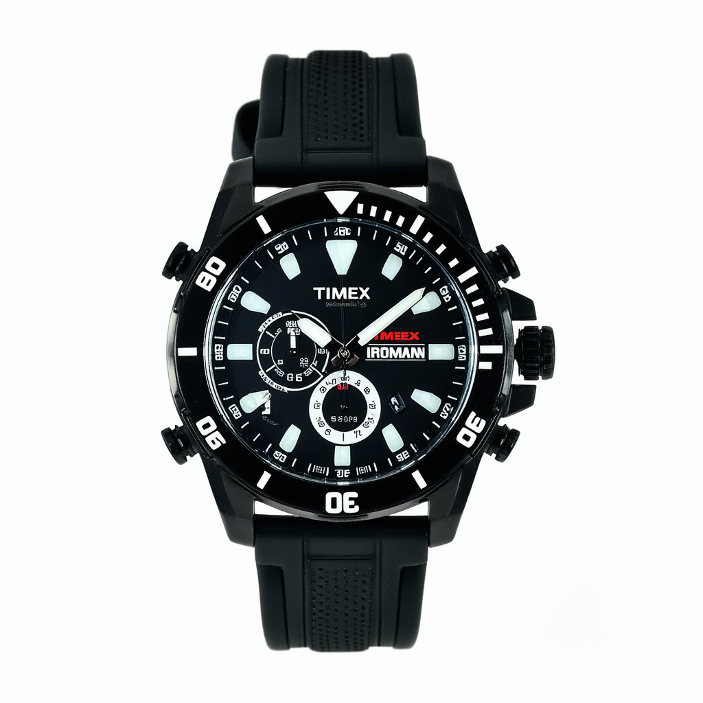 Timex Ironman 50-lap Dual-Tech Black Dial Men's watch #T5K399