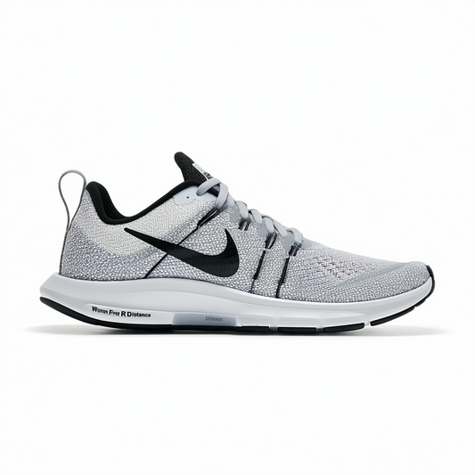 Nike Women's Free Rn Distance 2 Running Shoe (9.5 M US, Pure Platinum/Black/White)