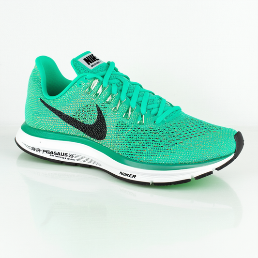 Nike Womens Air Pegasus 29 Running Shoes 524981-303 Sz 5 Green
