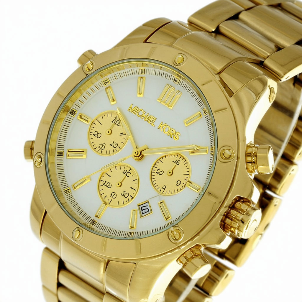 Michael Kors Women's MK5222 Gold Chronograph Watch