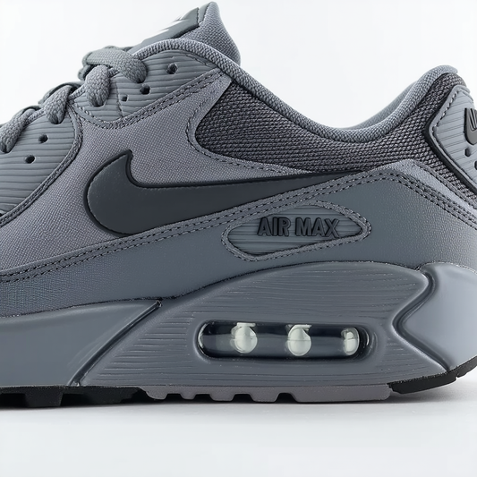 NIKE Air Max 90 Essential Mens Running Shoes 537384-038 Grey 12 M US