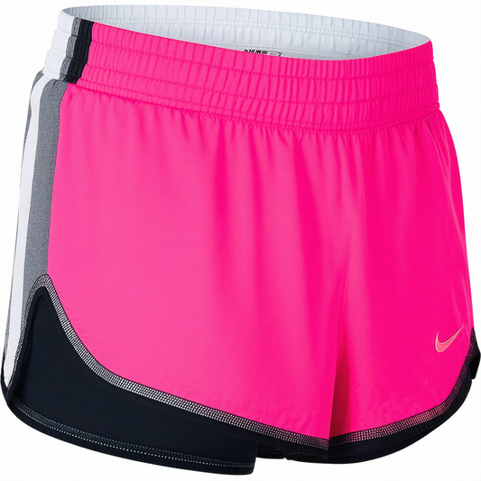 Nike Women's Tempo Short, Hyper Pink/Hyper Pink/Black/Wolf Grey, LG X 3.5