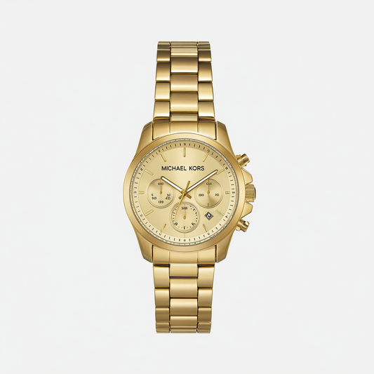 Michael Kors Men' sGage Gold-Tone Watch MK8491