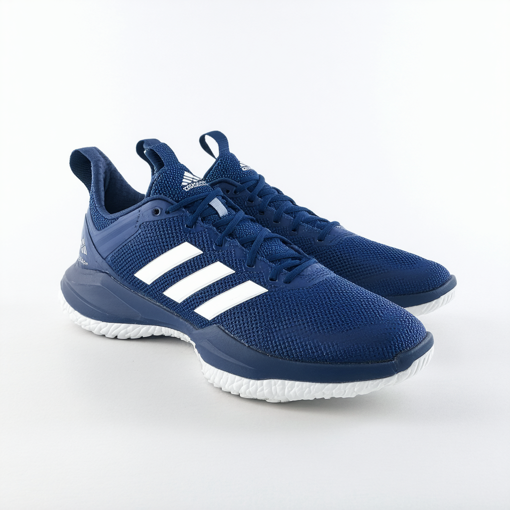 adidas Men's Gymnastics Shoes, Blue Dark Blue FTWR White Chalkwhite, 6