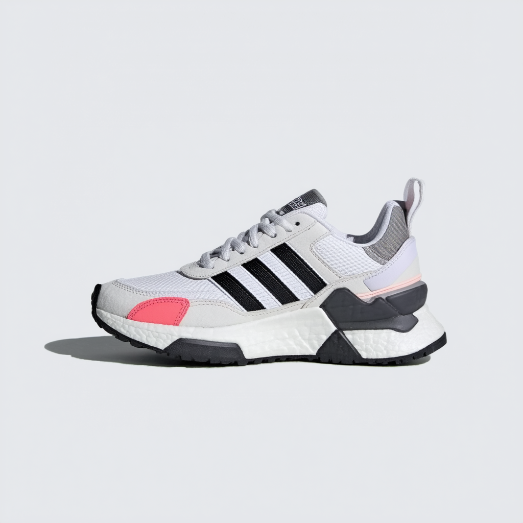 adidas Originals Women's Magmur Runner Sneaker, FTWR White/Grey one/Glory Pink, 11 M US