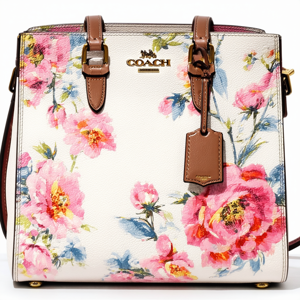 Coach Madison Floral Sophia Satchel 19643