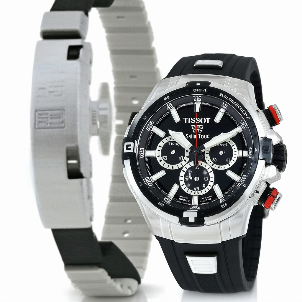 Tissot Sailing-Touch Mens Rubber Strap Multi-Function Watch T056.420.27.051.01