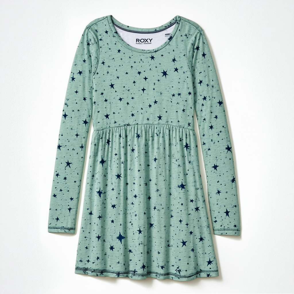Roxy Juniors Cali Stars Long Sleeve Dress
