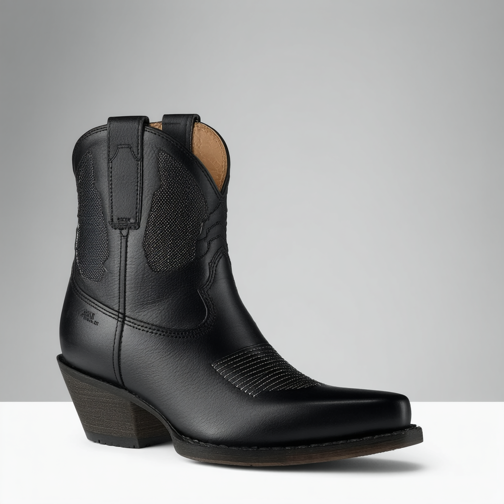 ARIAT Women's Quantom Devon Ankle Boot, Black, 10 M US