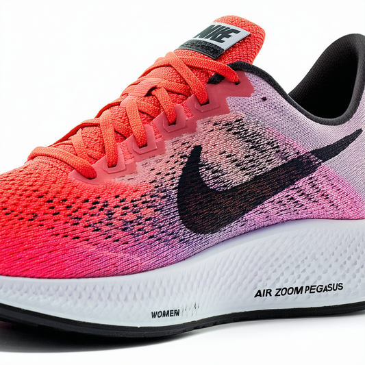 Nike Women's Air Zoom Pegasus 35 Ember Glow/Pshchic Pink/Oil Grey/Crimson Tint Mesh Running Shoes