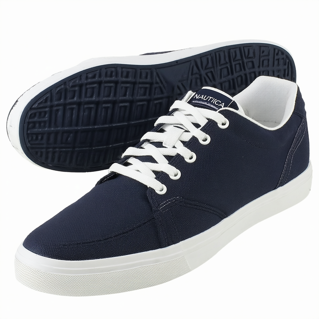 Nautica Men's Hull Canvas Fashion Sneaker