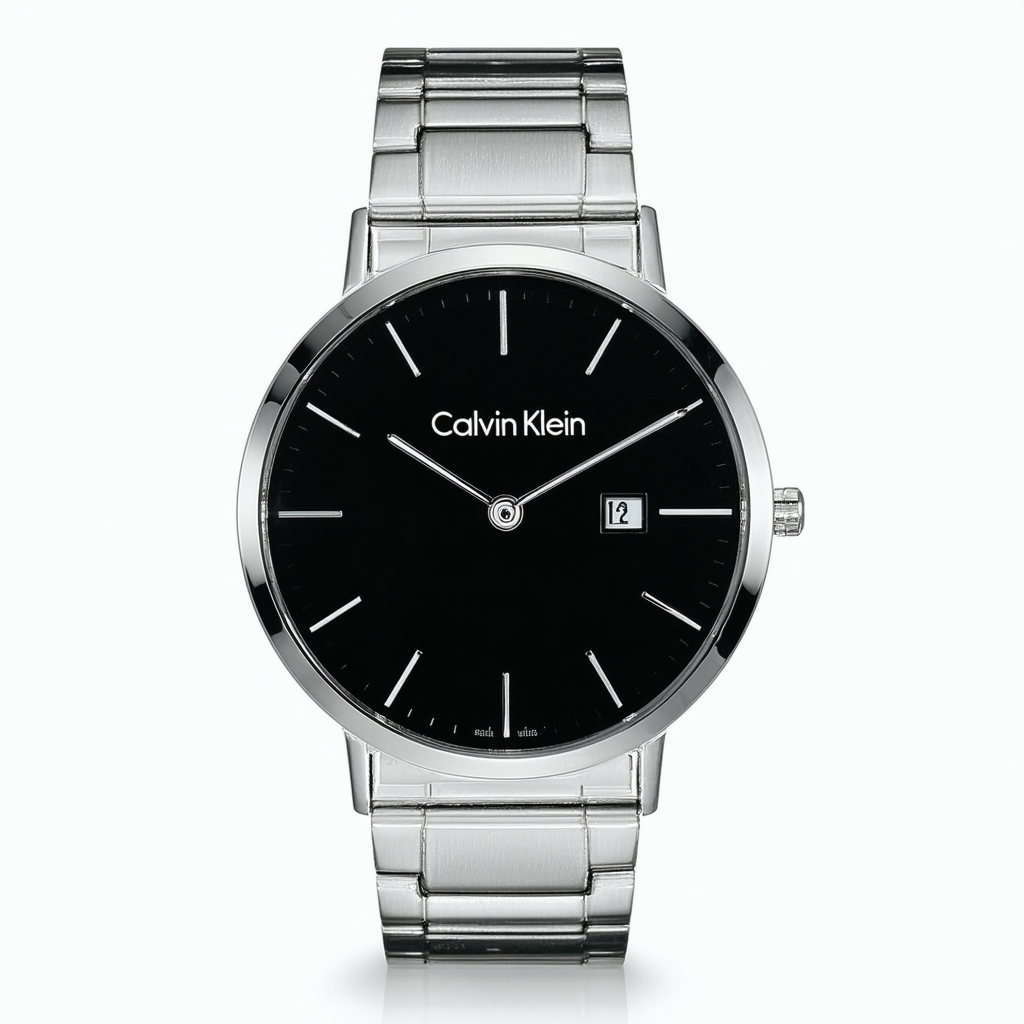 Calvin Klein Unisex Adult Analogue-Digital Quartz Watch with Stainless Steel Strap K2G22146