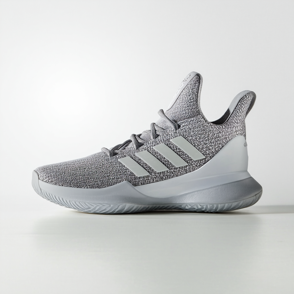 adidas Men Harden Vol. 1 Gray Light Solid Grey Solid Grey
