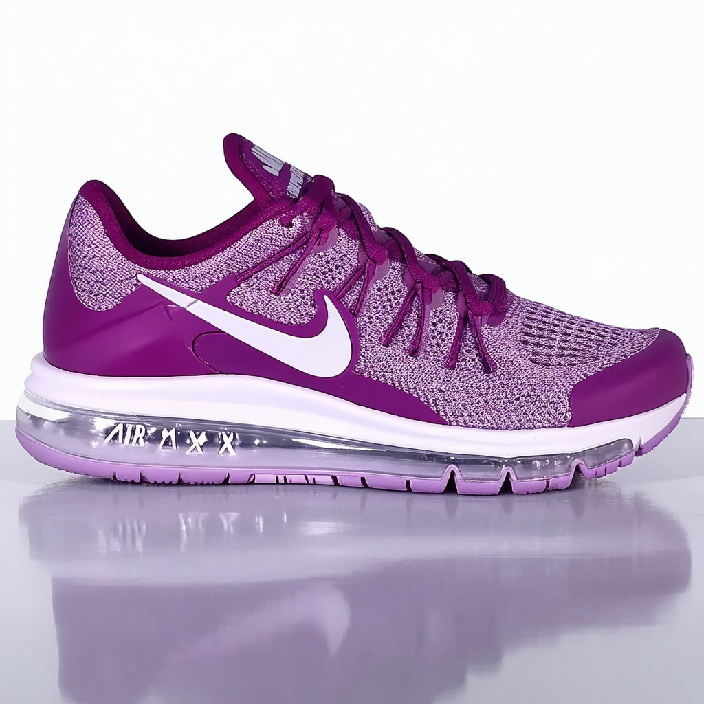 NIKE WMNS Air Max Cage Red Violet Pure Platinum (554874-501)