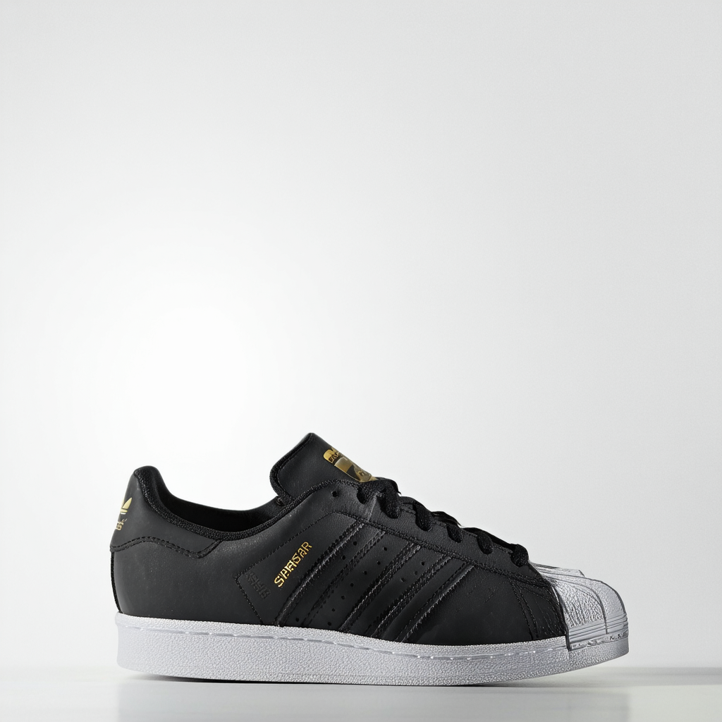 adidas Mens Superstar Sneakers Shoes Casual - Black - Size 9 M